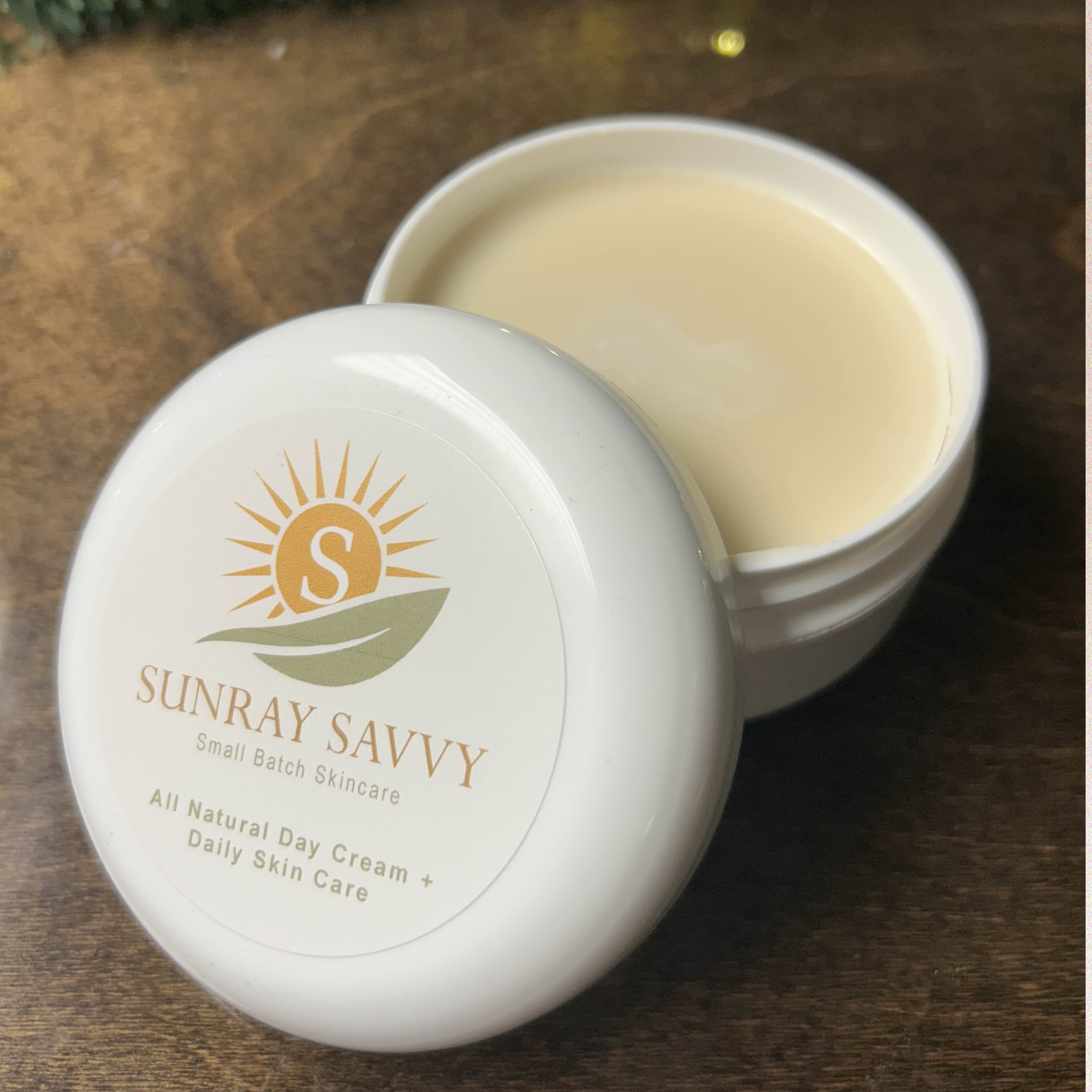 Day Cream - Natural Sun Protection + Daily Skin Care (4oz)