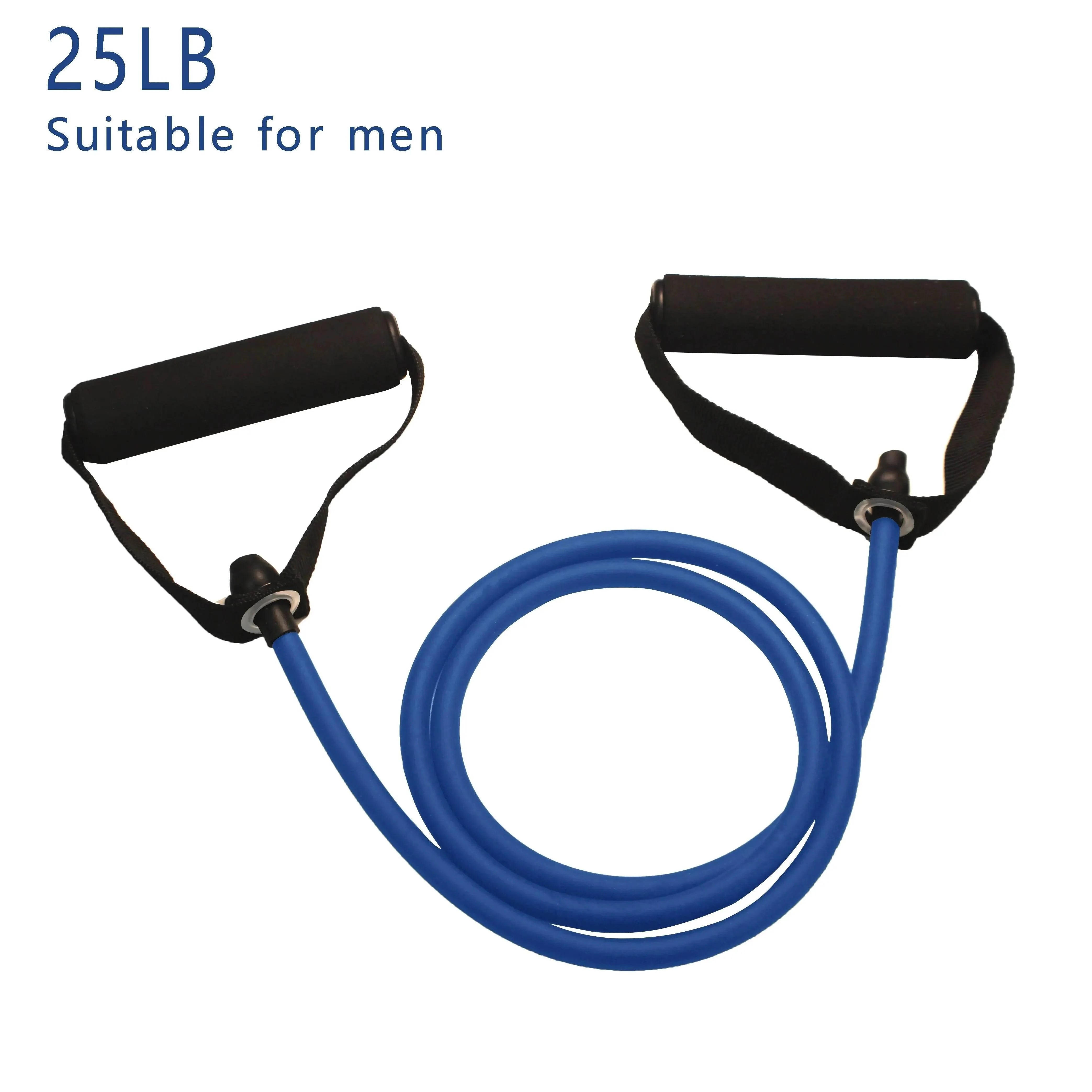 Workout Resistance Bands With Handles Training Equipment At Home