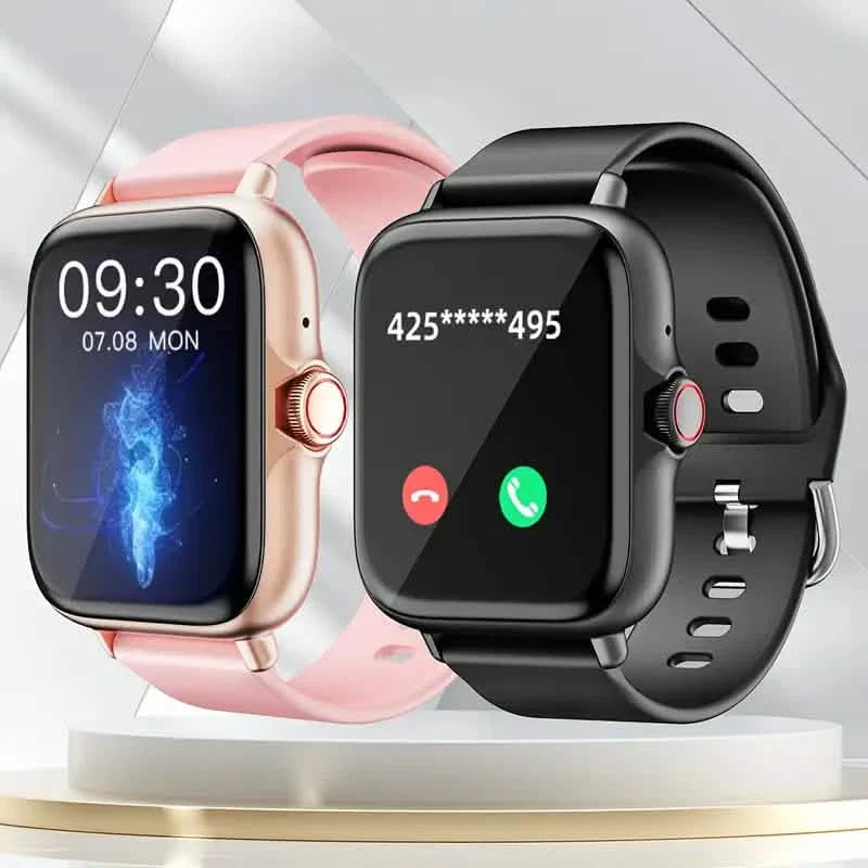 Full Touch Screen Smart Watch – Activity Tracker, Calls & Messages, Pedometer
