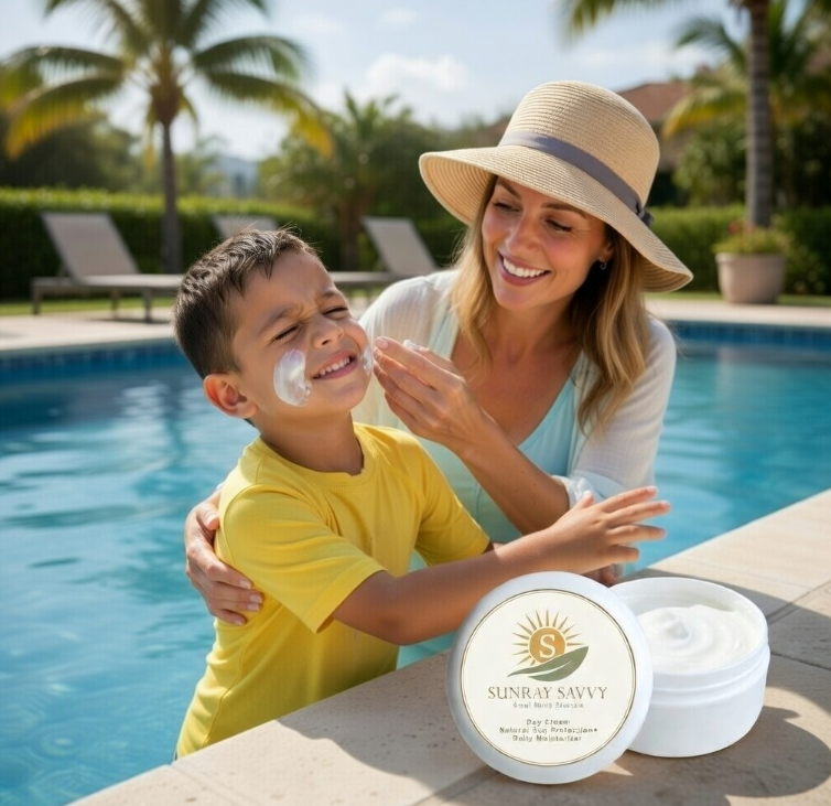 Day Cream - Natural Sun Protection + Daily Skin Care (4oz)